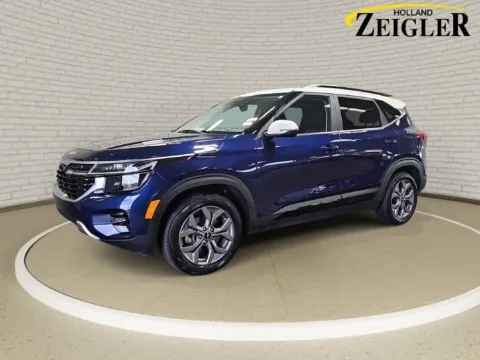 Blue 2024 Kia Seltos S for sale in Holland, MI