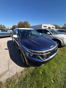 Blue 2024 Kia Seltos S for sale in Holland, MI