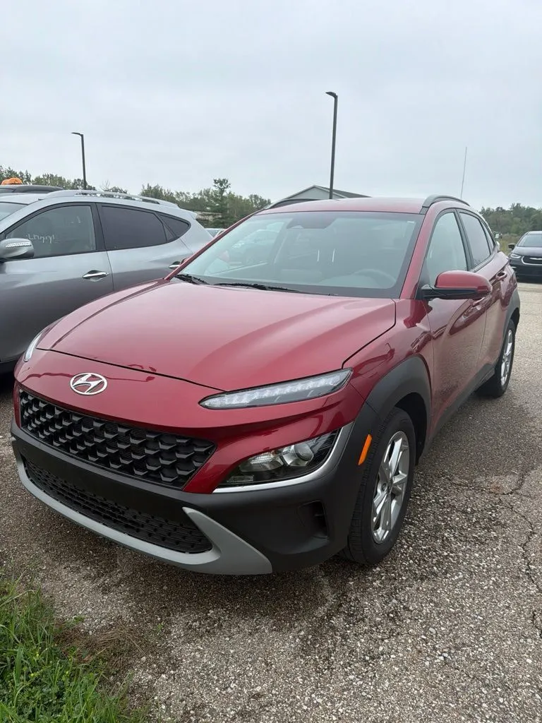 Red 2023 Hyundai Kona SEL for sale in Holland, MI