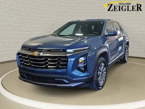 Blue 2025 Chevrolet Equinox LT for sale in Holland, MI