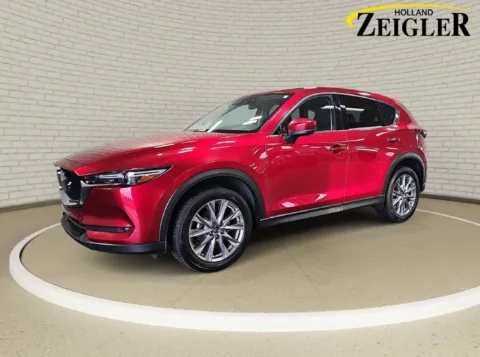 Red 2020 Mazda CX-5 Grand Touring for sale in Holland, MI