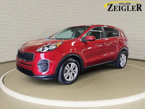 Red 2019 Kia Sportage LX for sale in Holland, MI