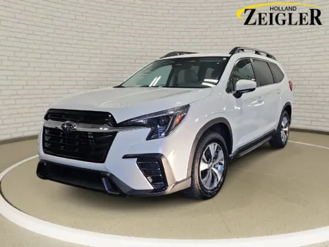 White 2024 Subaru Ascent Premium for sale in Holland, MI