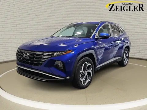 Blue 2024 Hyundai Tucson SEL for sale in Holland, MI