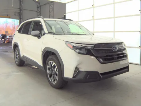 White 2025 Subaru Forester Premium for sale in Holland, MI