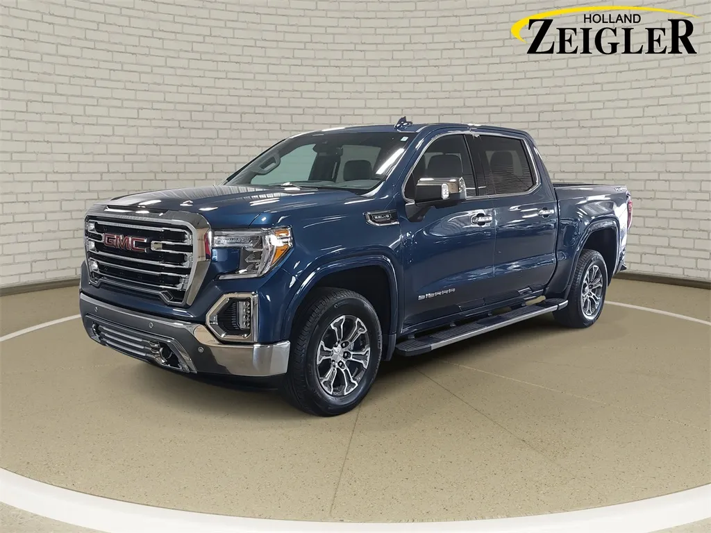 Blue 2021 GMC Sierra 1500 SLT for sale in Holland, MI