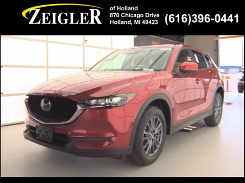 Red 2021 Mazda CX-5 Touring for sale in Holland, MI
