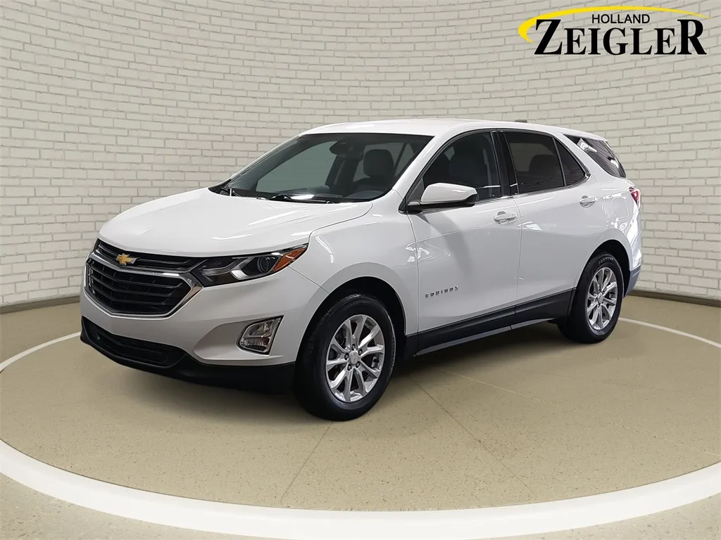 White 2020 Chevrolet Equinox LT for sale in Holland, MI