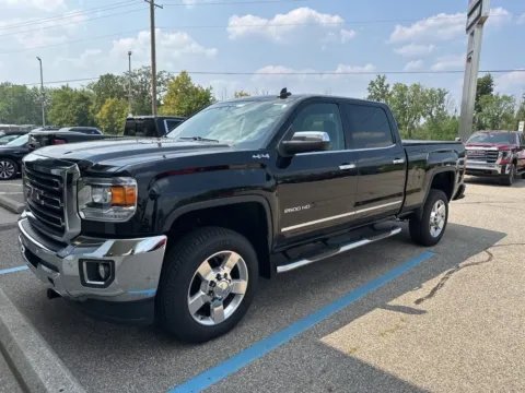 Black 2016 GMC Sierra 2500HD SLT for sale in Holland, MI