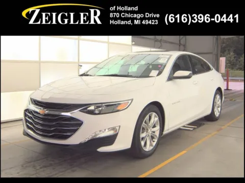 White 2024 Chevrolet Malibu LT for sale in Holland, MI