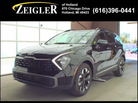 Black 2023 Kia Sportage X-Line for sale in Holland, MI