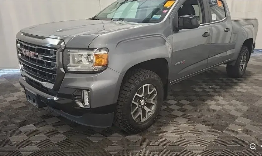 Gray 2022 GMC Canyon AT4 w/Leather for sale in Holland, MI