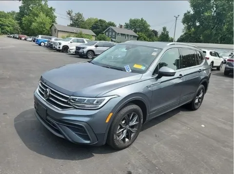 Gray 2022 Volkswagen Tiguan 2.0T SE for sale in Holland, MI