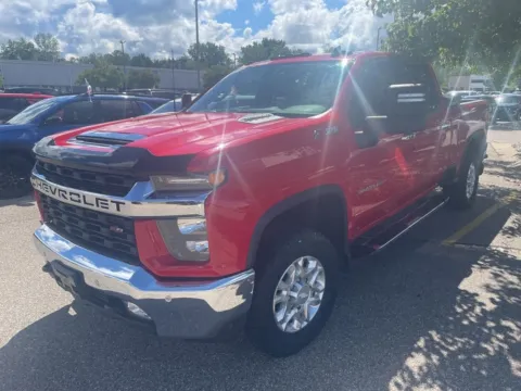 Red 2020 Chevrolet Silverado 2500HD LT for sale in Holland, MI