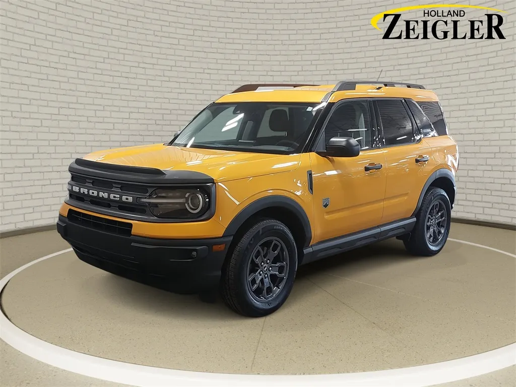 Orange 2022 Ford Bronco Sport Big Bend for sale in Holland, MI
