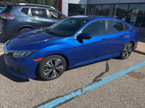 Blue 2017 Honda Civic EX-T for sale in Holland, MI