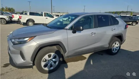 Silver 2024 Toyota RAV4 LE for sale in Holland, MI
