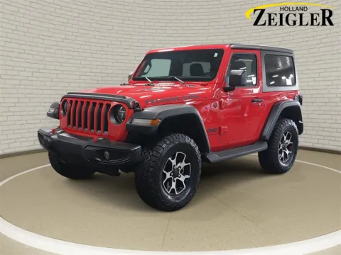 Red 2022 Jeep Wrangler Rubicon for sale in Holland, MI