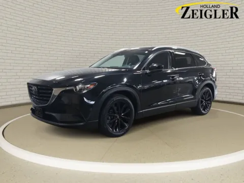 Black 2022 Mazda CX-9 Touring Plus for sale in Holland, MI