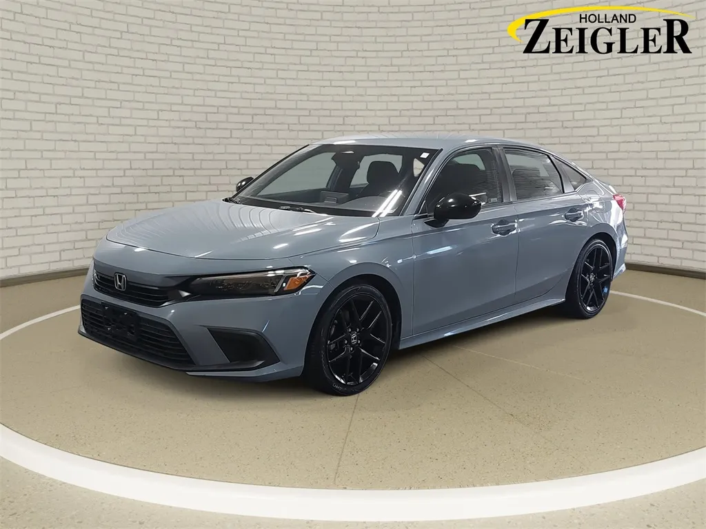 Gray 2024 Honda Civic Sport for sale in Holland, MI