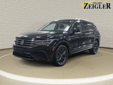 Black 2022 Volkswagen Tiguan 2.0T SE for sale in Holland, MI