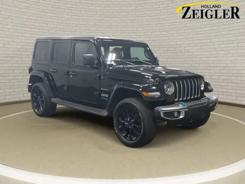 Another view of 2022 Jeep Wrangler Unlimited Sahara 4xe for sale in Holland, MI at Zeigler Hyundai of Holland