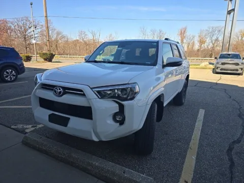White 2021 Toyota 4Runner SR5 Premium for sale in Holland, MI