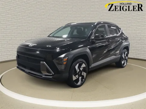 Black 2024 Hyundai Kona Limited for sale in Holland, MI