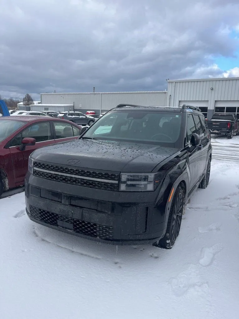 Black 2025 Hyundai Santa Fe Calligraphy for sale in Holland, MI