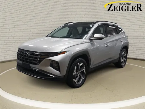 Silver 2024 Hyundai Tucson Limited for sale in Holland, MI