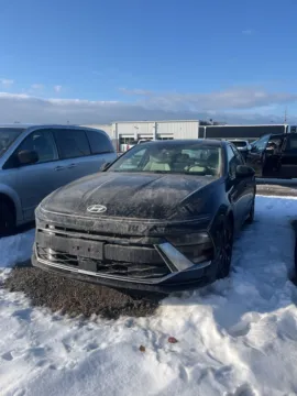 Black 2025 Hyundai Sonata SEL for sale in Holland, MI