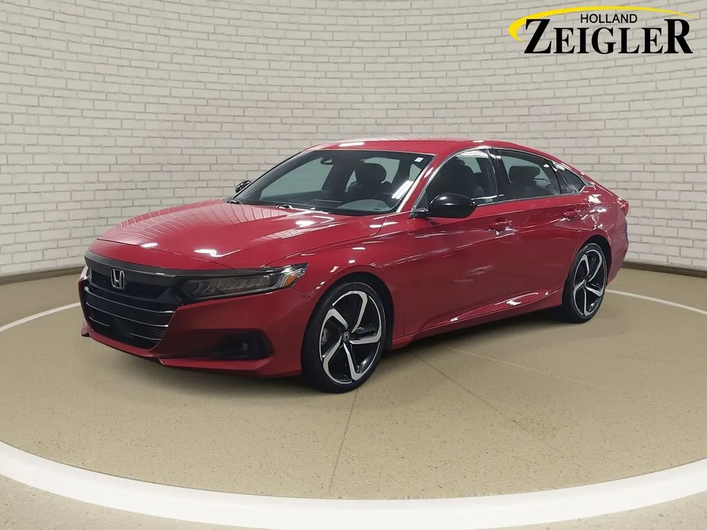 Red 2022 Honda Accord Sport for sale in Holland, MI
