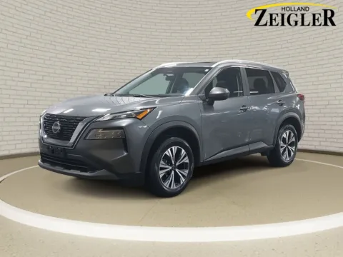 Gray 2023 Nissan Rogue SV for sale in Holland, MI