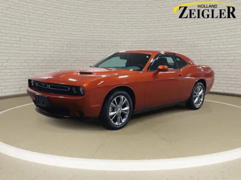 Orange 2023 Dodge Challenger SXT for sale in Holland, MI