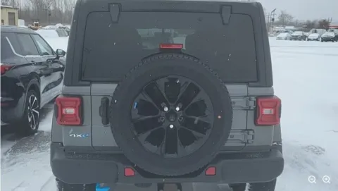 Another view of 2023 Jeep Wrangler Sahara 4xe for sale in Holland, MI at Zeigler Hyundai of Holland