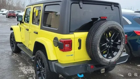 Another view of 2023 Jeep Wrangler Sahara 4xe for sale in Holland, MI at Zeigler Hyundai of Holland