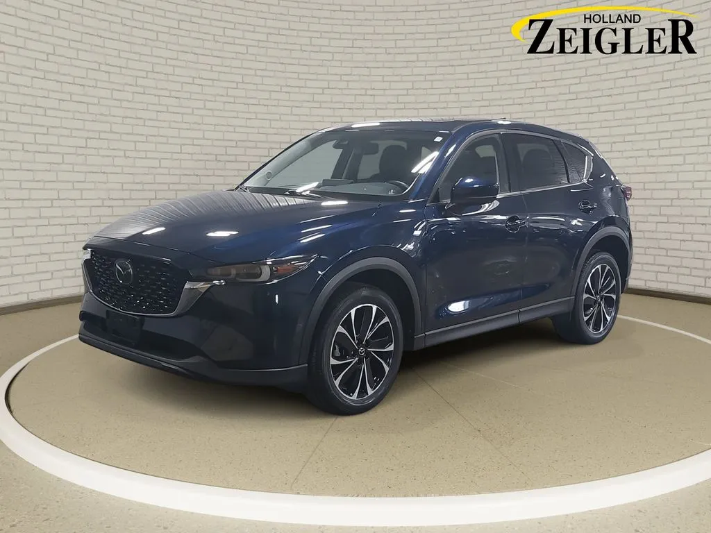 Blue 2023 Mazda CX-5 2.5 S Premium Package for sale in Holland, MI