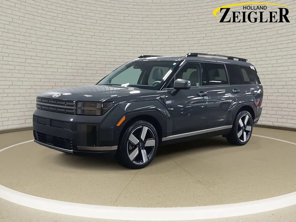 Gray 2025 Hyundai Santa Fe Limited for sale in Holland, MI