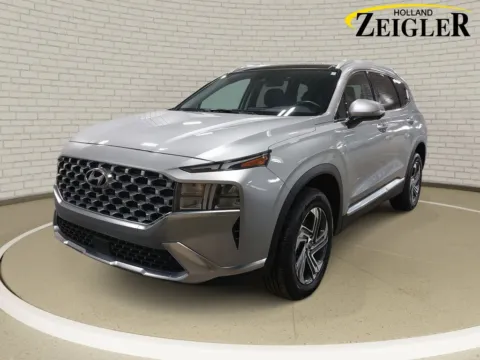 Silver 2023 Hyundai Santa Fe SEL for sale in Holland, MI