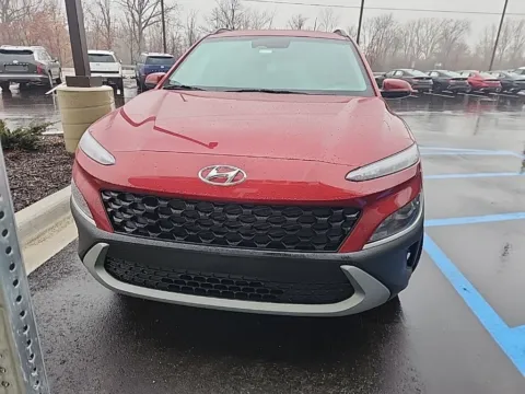 Red 2023 Hyundai Kona SEL for sale in Holland, MI