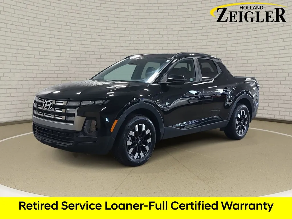 Black 2025 Hyundai Santa Cruz SEL for sale in Holland, MI