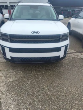 White 2025 Hyundai Santa Fe Calligraphy for sale in Holland, MI
