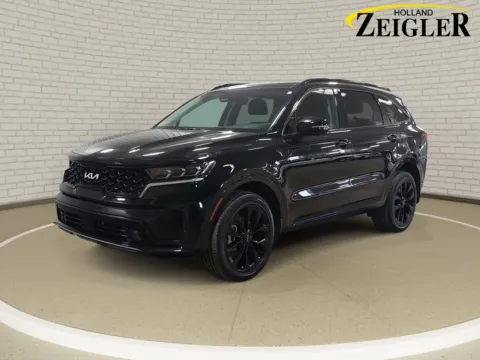 Black 2023 Kia Sorento SX-Prestige for sale in Holland, MI