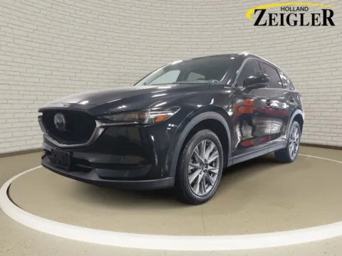 Black 2021 Mazda CX-5 Grand Touring Reserve for sale in Holland, MI