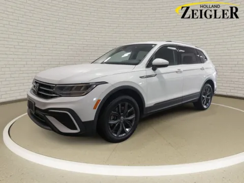 Black 2022 Volkswagen Tiguan 2.0T SE for sale in Holland, MI