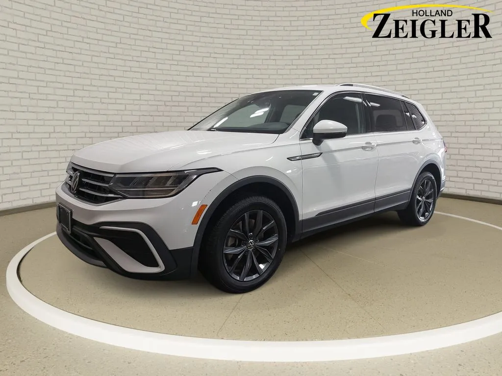 Black 2022 Volkswagen Tiguan 2.0T SE for sale in Holland, MI