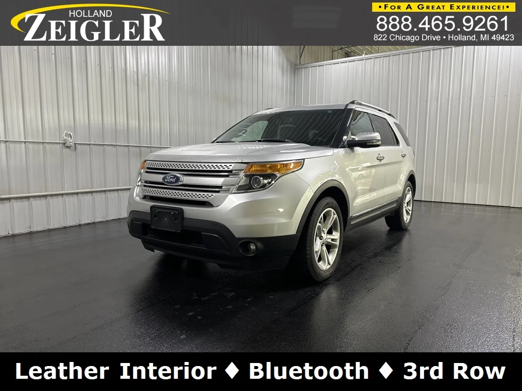 Silver 2012 Ford Explorer Limited for sale in Holland, MI