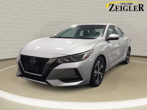 Silver 2023 Nissan Sentra SV for sale in Holland, MI