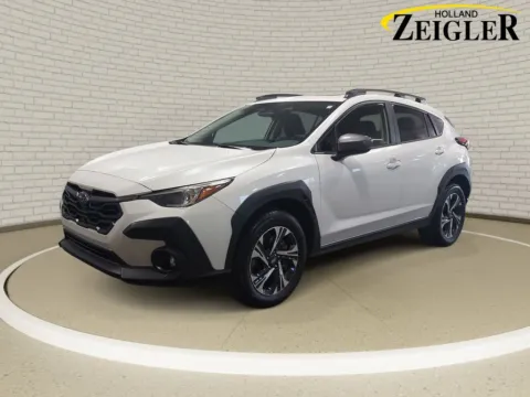 White 2024 Subaru Crosstrek Premium for sale in Holland, MI