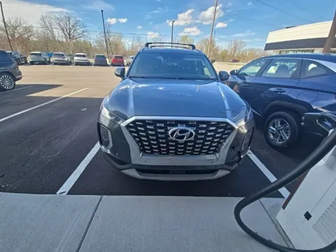 Gray 2022 Hyundai Palisade Limited for sale in Holland, MI
